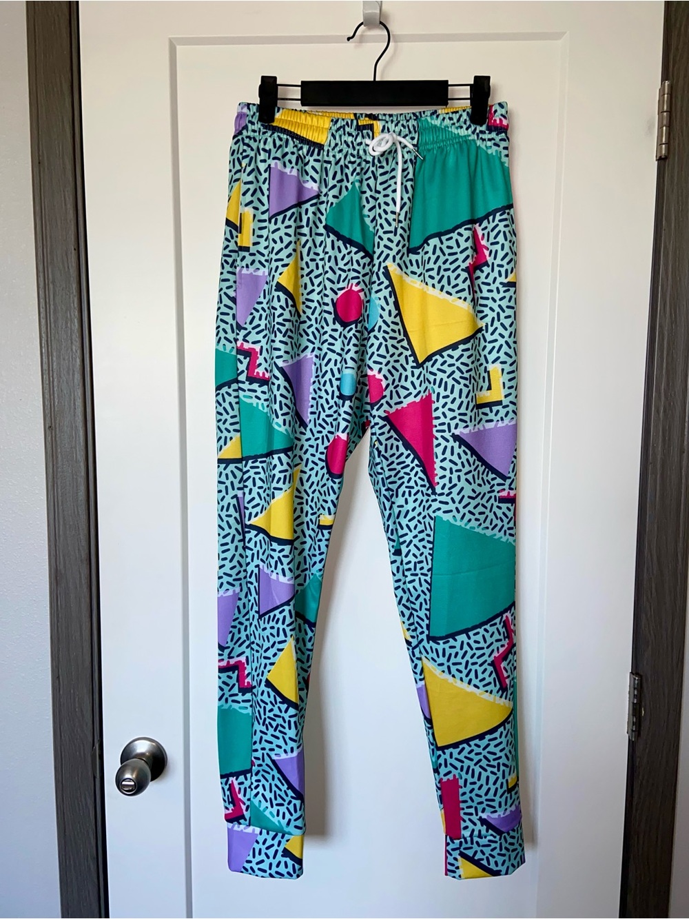 Retro 80’s 90’s Printed Jogger Pants